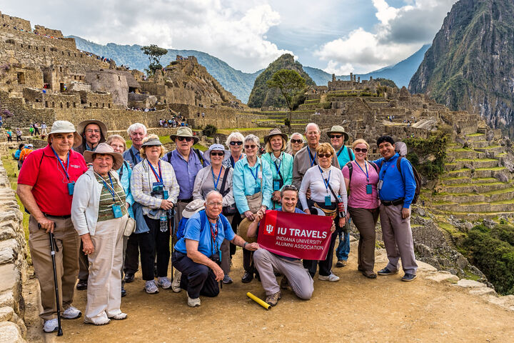 IU Travel group at Machu Picchu